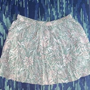 Roxy Floral Mini Skirt Large